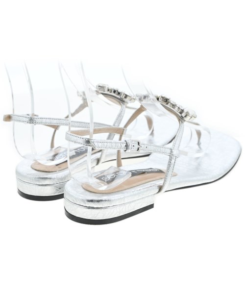 Sergio rossi（セルジオロッシ）サンダル シルバー サイズ:34 1/2(21.5cm位) レディース/2200642993038