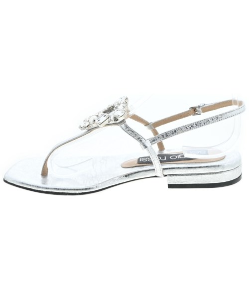 Sergio rossi（セルジオロッシ）サンダル シルバー サイズ:34 1/2(21.5cm位) レディース/2200642993038