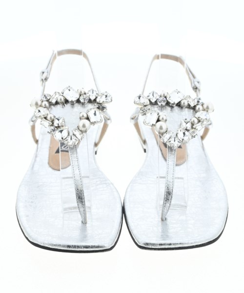 Sergio rossi（セルジオロッシ）サンダル シルバー サイズ:34 1/2(21.5cm位) レディース/2200642993038