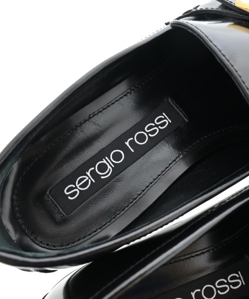 Sergio rossi（セルジオロッシ）ドレスシューズ/ローファー 黒 サイズ:36(23cm位) レディース/2200613061049