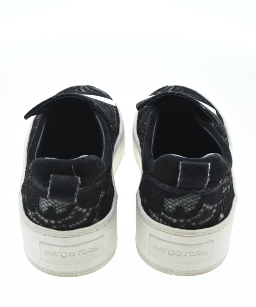 Sergio rossi（セルジオロッシ）スニーカー 黒 サイズ:35(22cm位) レディース/2200616593028