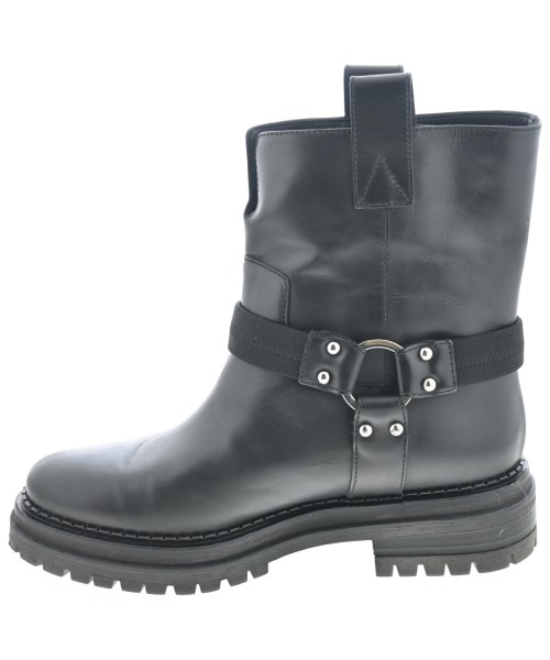 Sergio rossi（セルジオロッシ）ブーツ 黒 サイズ:38(25cm位) レディース/2200657939229