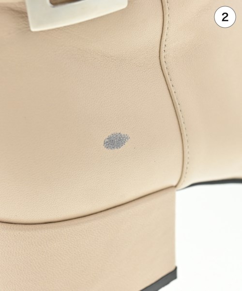 Sergio rossi（セルジオロッシ）ブーツ ベージュ サイズ:36 1/2(23cm位) レディース/2200676803501