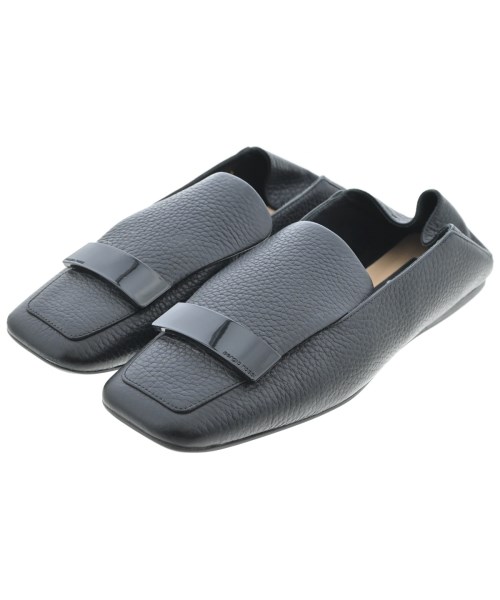 Sergio rossi(セルジオロッシ)ドレスシューズ/ローファー 黒 サイズ:36 1/2(23.5cm位)/2200650433236