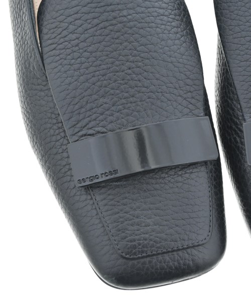 Sergio rossi（セルジオロッシ）ドレスシューズ/ローファー 黒 サイズ:36 1/2(23.5cm位) レディース/2200650433236