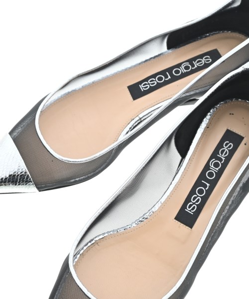 Sergio rossi（セルジオロッシ）パンプス シルバー サイズ:38(25cm位) レディース/2200657452025