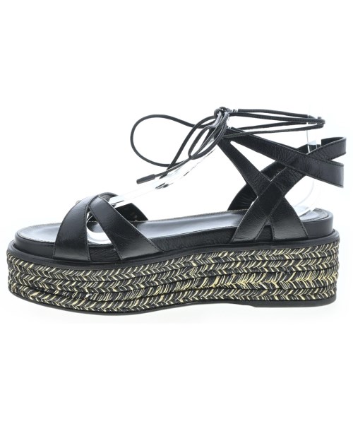 Sergio rossi（セルジオロッシ）サンダル 黒 サイズ:39(26cm位) レディース/2200661911044