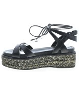 Sergio rossi（セルジオロッシ）サンダル 黒 サイズ:39(26cm位) レディース/2200661911044