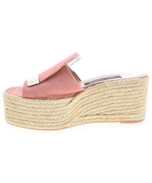 Sergio rossi（セルジオロッシ）サンダル ピンク サイズ:37(24cm位) レディース/2200661911082