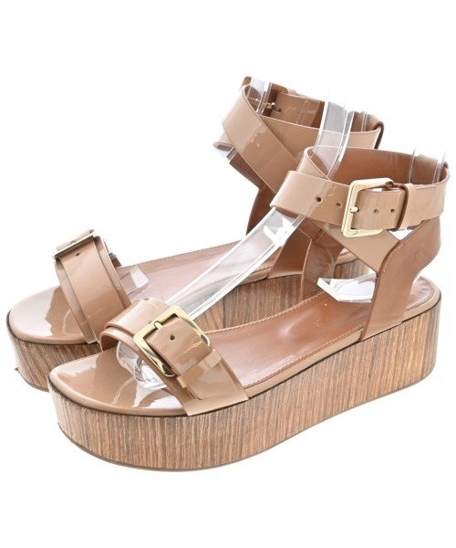 Sergio rossi(セルジオロッシ)サンダル ベージュ サイズ:34 1/2(21.5cm位)/2200647184127