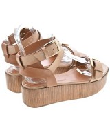 Sergio rossi（セルジオロッシ）サンダル ベージュ サイズ:34 1/2(21.5cm位) レディース/2200647184127