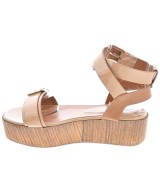 Sergio rossi（セルジオロッシ）サンダル ベージュ サイズ:34 1/2(21.5cm位) レディース/2200647184127