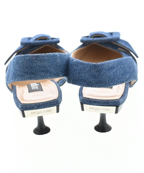 Sergio rossi（セルジオロッシ）パンプス 紺 サイズ:35(22cm位) レディース/2200641890055