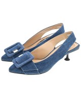 Sergio rossi（セルジオロッシ）パンプス 紺 サイズ:35(22cm位) レディース/2200641890055