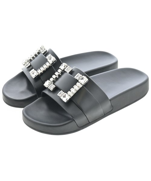 Sergio rossi(セルジオロッシ)サンダル 黒 サイズ:36(23cm位)/2200663400010