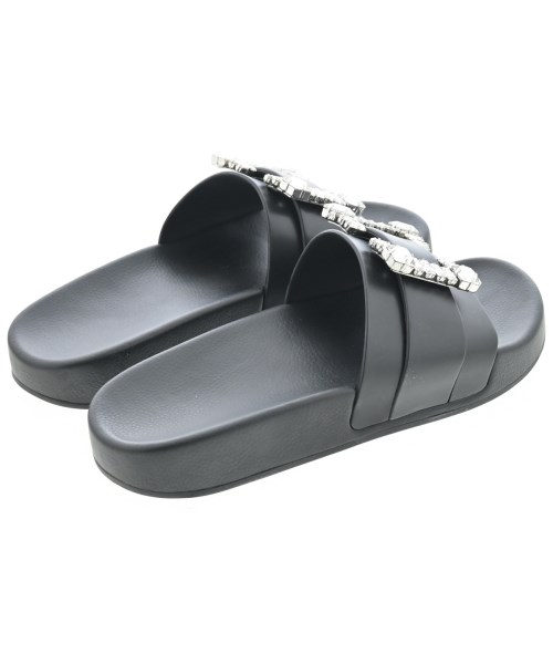 Sergio rossi（セルジオロッシ）サンダル 黒 サイズ:36(23cm位) レディース/2200663400010