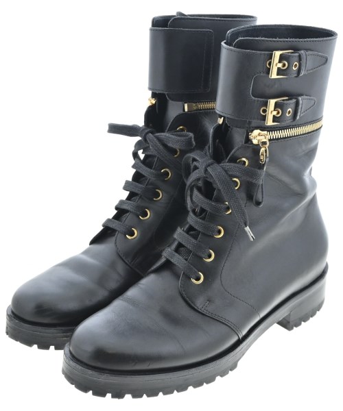 Sergio rossi(セルジオロッシ)ブーツ 黒 サイズ:38(25cm位)/2200664849016