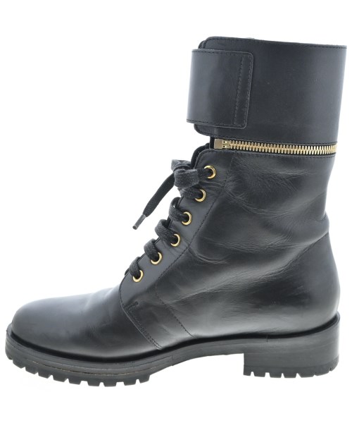 Sergio rossi（セルジオロッシ）ブーツ 黒 サイズ:38(25cm位) レディース/2200664849016