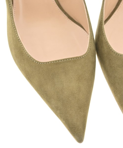 Sergio rossi（セルジオロッシ）パンプス カーキ サイズ:38 1/2(25.5cm位) レディース/2200670721054