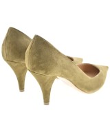 Sergio rossi（セルジオロッシ）パンプス カーキ サイズ:38 1/2(25.5cm位) レディース/2200670721054