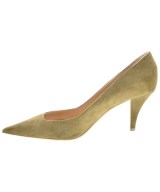 Sergio rossi（セルジオロッシ）パンプス カーキ サイズ:38 1/2(25.5cm位) レディース/2200670721054