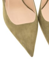 Sergio rossi（セルジオロッシ）パンプス カーキ サイズ:38 1/2(25.5cm位) レディース/2200670721054