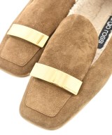 Sergio rossi（セルジオロッシ）モカシン/デッキシューズ 茶 サイズ:39 1/2(26.5cm位) レディース/2200671492236