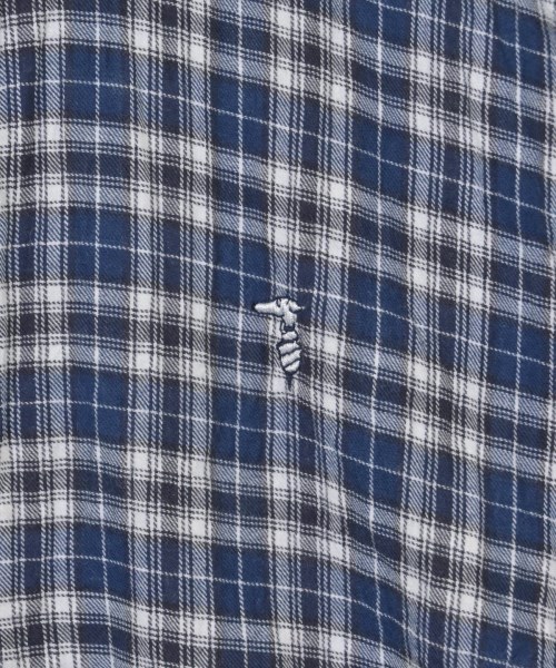 TRUSSARDI（トラサルディ－）カジュアルシャツ 青 サイズ:L メンズ/2200623296059