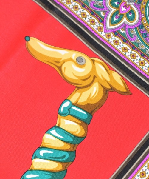 TRUSSARDI（トラサルディ－）バンダナ・スカーフ 赤 サイズ:- レディース/2200627510045