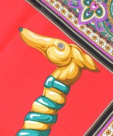 TRUSSARDI（トラサルディ－）バンダナ・スカーフ 赤 サイズ:- レディース/2200627510045