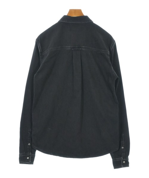 TRUSSARDI（トラサルディ－）カジュアルシャツ 黒 サイズ:S メンズ/2200633894016