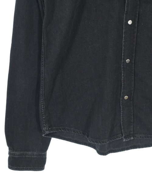 TRUSSARDI（トラサルディ－）カジュアルシャツ 黒 サイズ:S メンズ/2200633894016