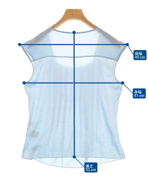 TRUSSARDI（トラサルディ－）ブラウス 青 サイズ:40(M位) レディース/2200672471100