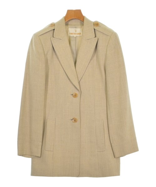 TRUSSARDI(トラサルディ－)ジャケット ベージュ サイズ:42(M位)/2200695620035
