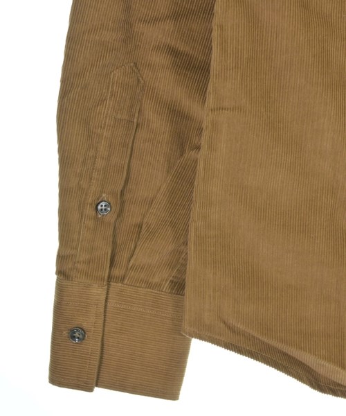 TRUSSARDI（トラサルディ－）カジュアルシャツ 茶 サイズ:46(M位) メンズ/2200659400260