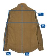 TRUSSARDI（トラサルディ－）カジュアルシャツ 茶 サイズ:46(M位) メンズ/2200659400260