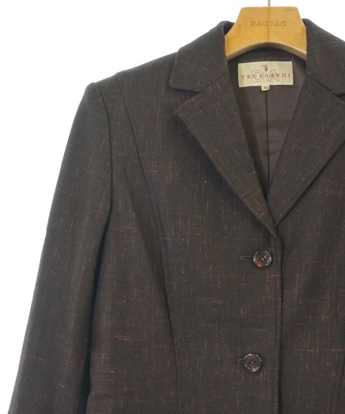 TRUSSARDI（トラサルディ－）テーラードジャケット 茶 サイズ:40(M位) レディース/2200624963035