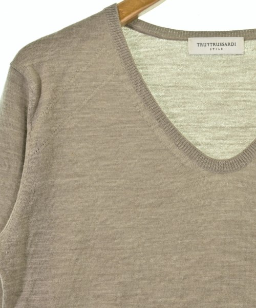 TRUSSARDI（トラサルディ－）ニット・セーター ベージュ サイズ:38(S位) レディース/2200669199079