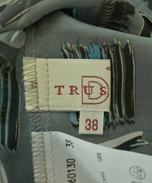 TRUSSARDI（トラサルディ－）ブラウス グレー サイズ:38(S位) レディース/2200716553052