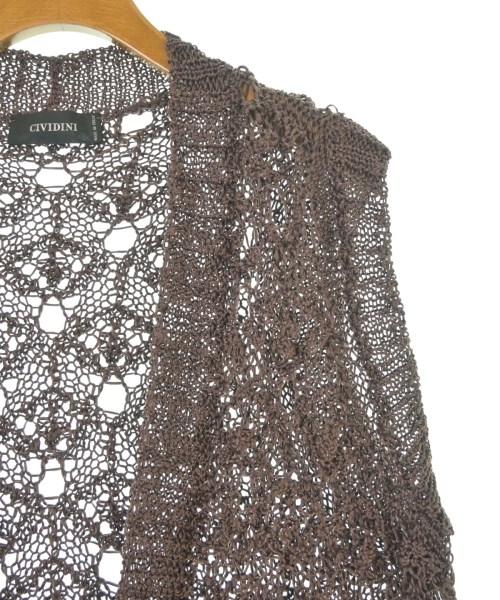 CIVIDINI（チヴィディーニ）ベスト 茶 サイズ:44(L位) レディース/2200635778017