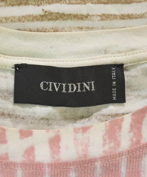 CIVIDINI（チヴィディーニ）Tシャツ・カットソー カーキ サイズ:38(S位) レディース/2200623318218