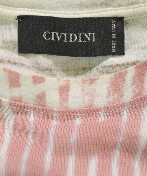CIVIDINI（チヴィディーニ）Tシャツ・カットソー カーキ サイズ:38(S位) レディース/2200623318218