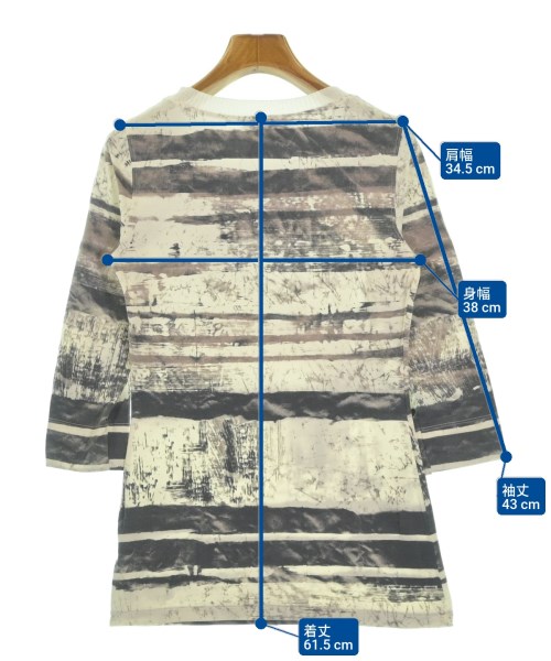 CIVIDINI（チヴィディーニ）Tシャツ・カットソー 白 サイズ:38(S位) レディース/2200614017083