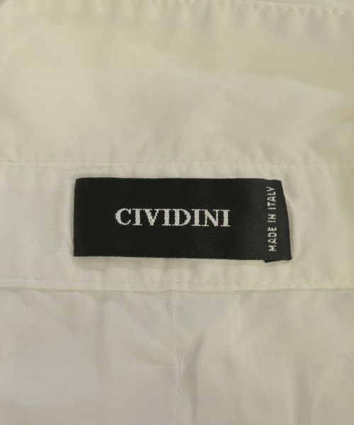 CIVIDINI（チヴィディーニ）カジュアルシャツ 白 サイズ:42(M位) レディース/2200670782130