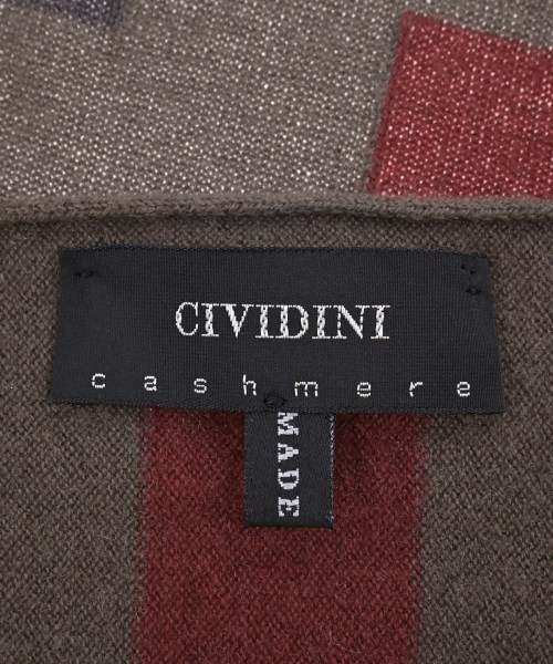 CIVIDINI（チヴィディーニ）マフラー 茶 サイズ:- レディース/2200679975144