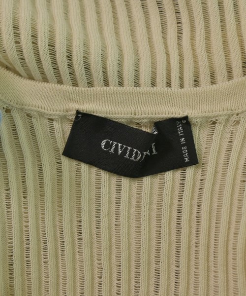 CIVIDINI（チヴィディーニ）ニット・セーター 白 サイズ:38(S位) レディース/2200657312060