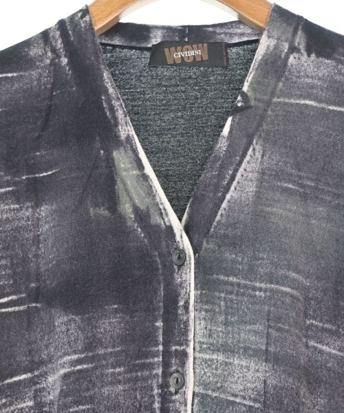 CIVIDINI（チヴィディーニ）カーディガン 黒 サイズ:L レディース/2200655932109