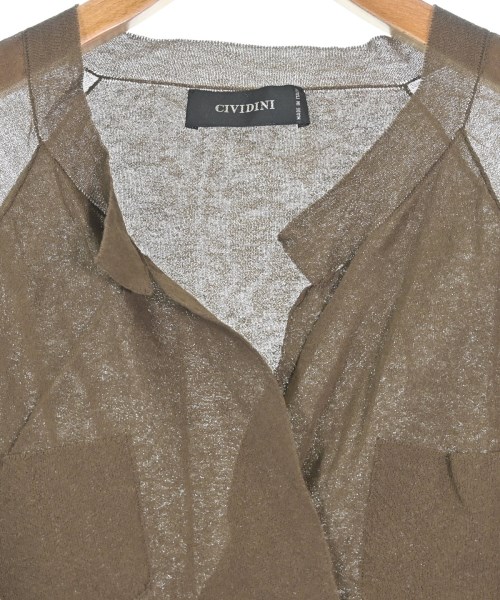 CIVIDINI（チヴィディーニ）カーディガン 茶 サイズ:42(M位) レディース/2200655932130