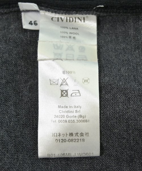 CIVIDINI（チヴィディーニ）ニット・セーター グレー サイズ:46(XL位) レディース/2200710520050