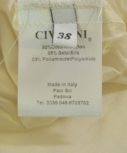 CIVIDINI（チヴィディーニ）ワンピース 白 サイズ:38(S位) レディース/2200709283126